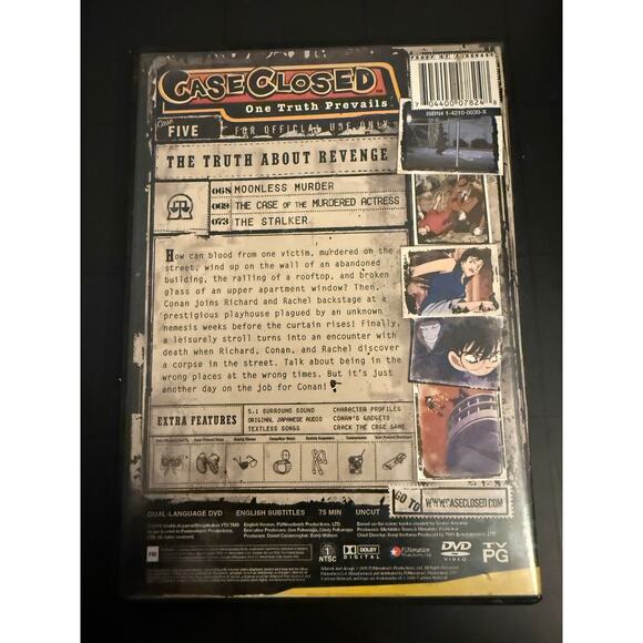 Case Closed: The Truth About Revenge DVD (2005) - Picture 2 of 4